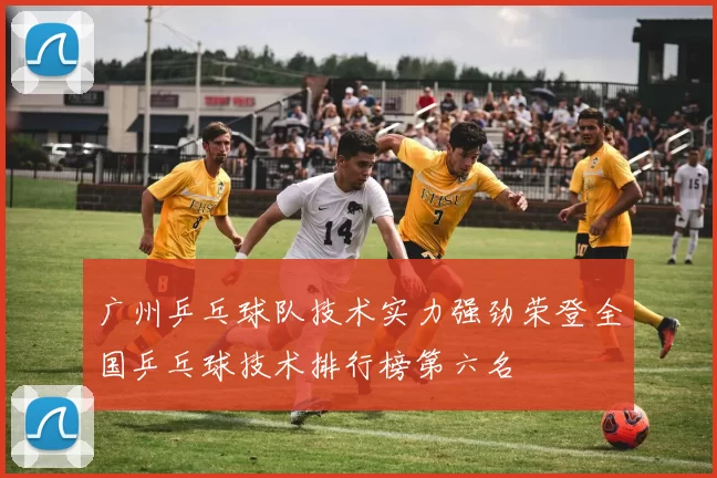 广州乒乓球队技术实力强劲荣登全国乒乓球技术排行榜第六名
