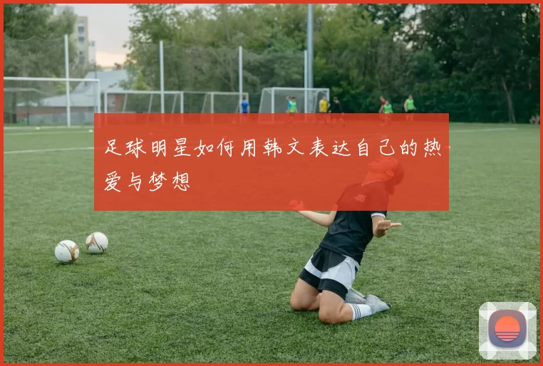 足球明星如何用韩文表达自己的热爱与梦想