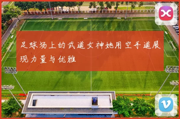 足球场上的武道女神她用空手道展现力量与优雅